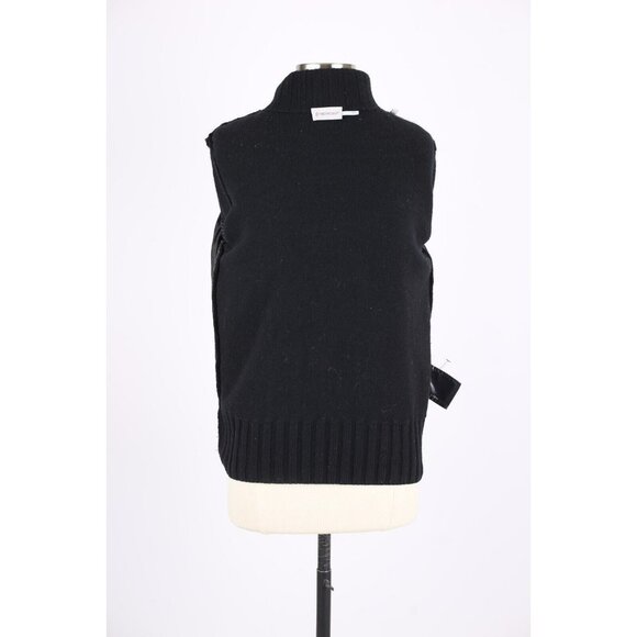 $1,270 Moncler Tricot Down Cardigan SZ S Black MINT - Picture 5 of 9